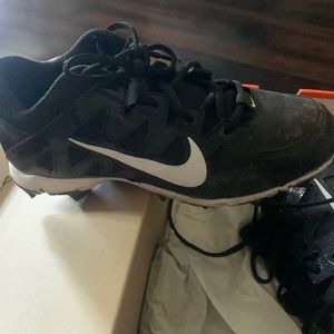 Black Nike shoes